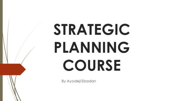 Strategic Planning Course & Template